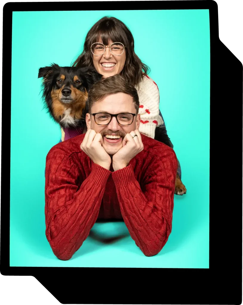 Pet owners with their dogs - Denver Pet Pics portrait session