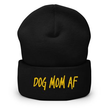 Dog mom AF - Embroidery beanie