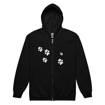 PAWS -zip hoodie