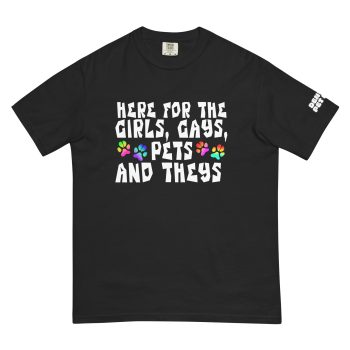 Unisex garment-dyed heavyweight t-shirt